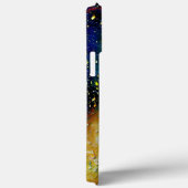 Tactile Blue Yellow Aqua Rain druppelt samenstelli Case-Mate iPhone Case (Achterkant / Rechts)