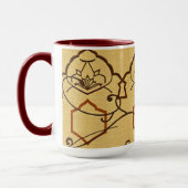 Tactile Woven Arches | Earthy Islamic Design Mug (Gauche)
