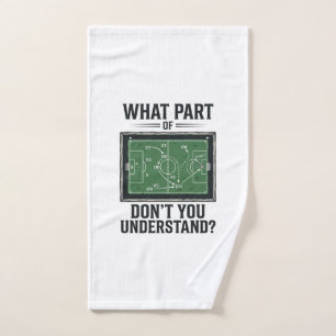 Tactiques de football drôles Design de chemise vin