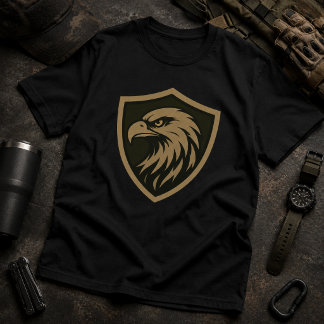 Tactisch Eagle Shield Embleem T-shirt