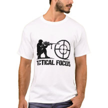 Tactisch Focus Sniper Doel T-Shirt