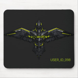 Tactisch RAVEN_CORE Gamer Muismat - Acid Groen T