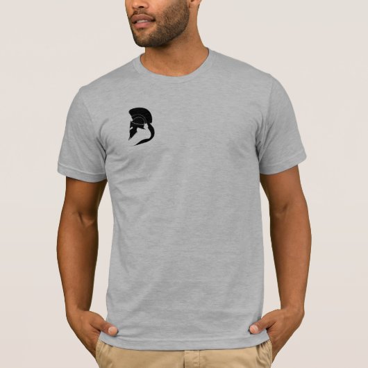 Tactisch Spartaans Tactisch Crew T-Shirt Small Hel (Voorkant)