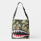 Tactische haaientest crossbody tas (Achterkant)