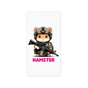 Tactische Hamster Etiket