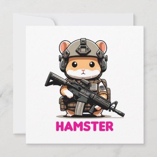 Tactische hamster kaart (Voorkant)