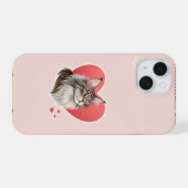 Tactische schokbestendige iPhone 15 Hoesje Alberta (Achterkant horizontaal)