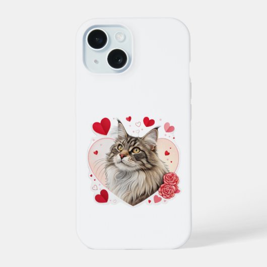 Tactische schokbestendige iPhone 15 Hoesje Alberta (Achterkant)