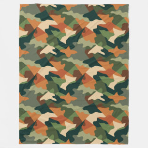 Tactische Trench camouflage Fleece Deken
