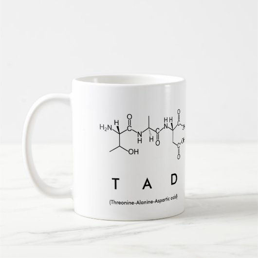 Tad peptide nom mug (Gauche)