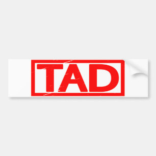 Tad Stamp Bumpersticker