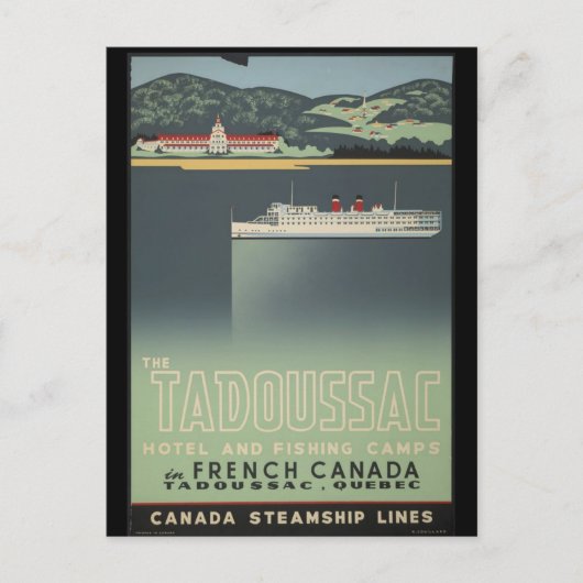 Tadoussac Briefkaart (Voorkant)