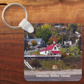 Tadoussac, Quebec, Canada Sleutelhanger (Voorkant)