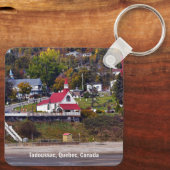 Tadoussac, Quebec, Canada Sleutelhanger (Achterkant)