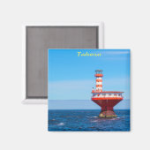 Tadoussac, Québec koelkast magnet Magneet (Voorkant / Achterkant)