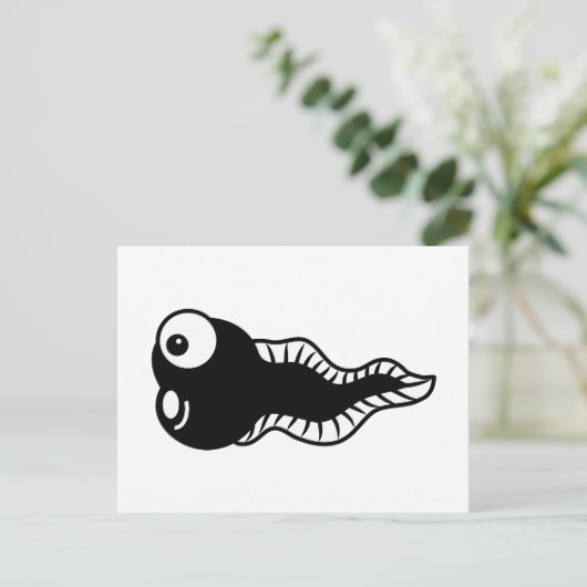 Tadpole Briefkaart (Staand voorkant)