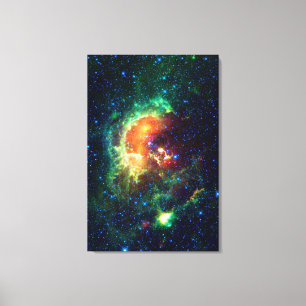 Tadpole Nebula, Auriga Canvas Afdruk