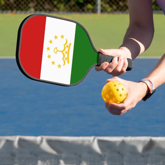 Tadzjiekse vlag pickleball paddle (Insitu)