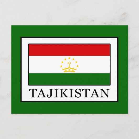 Tadzjikistan Briefkaart (Voorkant)