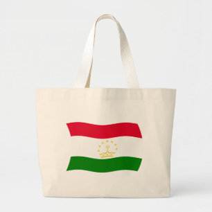 Tadzjikistan Flag Canvas tas