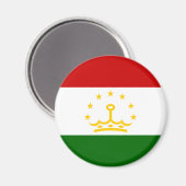 Tadzjikistan Flag Magnet Magneet (Voorkant / Achterkant)