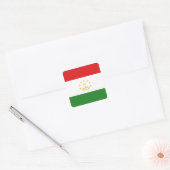 Tadzjikistan Flag Sticker (Envelop)