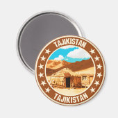 Tadzjikistan Magneet (Voorkant / Achterkant)