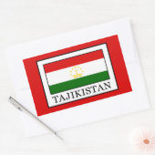 Tadzjikistan Rechthoekige Sticker (Envelop)