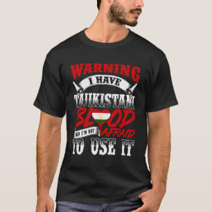 Tadzjikistan Tadzjikistaans Roots Heritage Trots T T-shirt