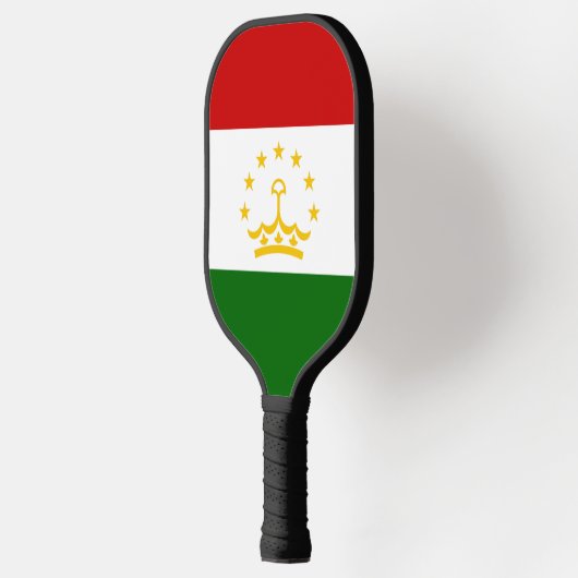 Tadzjikistan vlag pickleball paddle (Links)