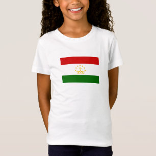 Tadzjikistan vlag t-shirt