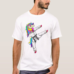 Tae Kwon Do Eenhoorn Tae Kwon Do Martial Art Stude T-shirt