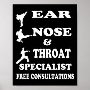 Tae Kwon Do En Karate Uitrusting T Shirt Street Fi Poster