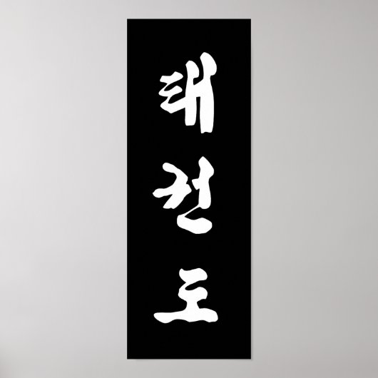 Tae Kwon Do Print (Voorkant)