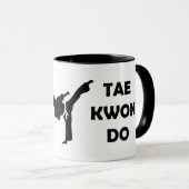 Tae Kwon Do Ringer Mok (Voorkant rechts)