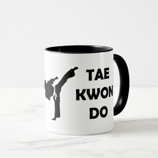 Tae Kwon Do Ringer Mok (Voorkant rechts)