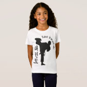 tae kwon do t-shirt (Voorkant volledig)