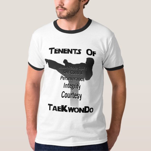 Tae Kwon doet traditionele offertes T-shirt (Voorkant)