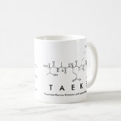 Taeke peptide nom mug (Devant droit)