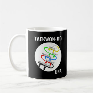 Taekwon-Do-tenets DNA Koffiemok