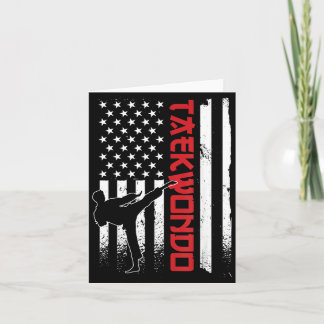 Taekwondo Amerikaanse Vlag Taekwondo Vechters VS V Kaart