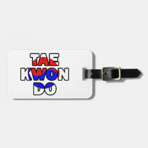 Taekwondo Bagagelabel