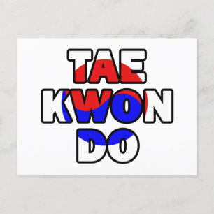 Taekwondo Briefkaart