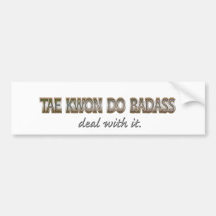 TAEKWONDO BUMPERSTICKER