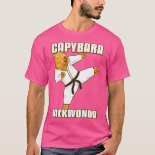 Taekwondo Capybara T-shirt