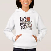 Taekwondo Cat - Zwarte riem kitten (Voorkant)