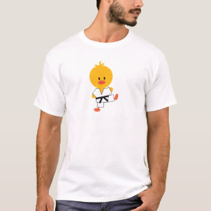 Taekwondo Chick Kinder Crew Neck T-shirt