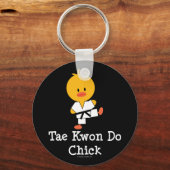 Taekwondo Chick Sleutelhanger (Voorkant)