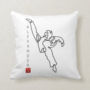 TAEKWONDO DWICHAGI back kick Kussen
