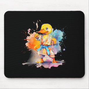 Taekwondo Eend Judo Eend Mma Watercolor Martial Muismat